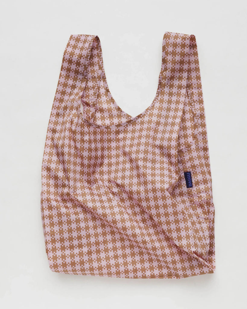 Standard Baggu - Rose Pixel Gingham | Garian