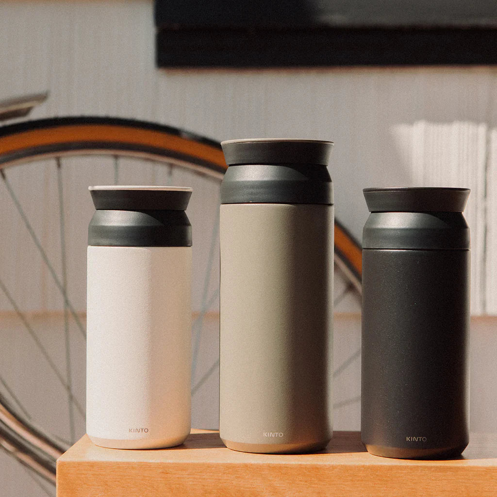 Kinto White Travel Tumbler 350ml at Garian Lifestyle Select Store