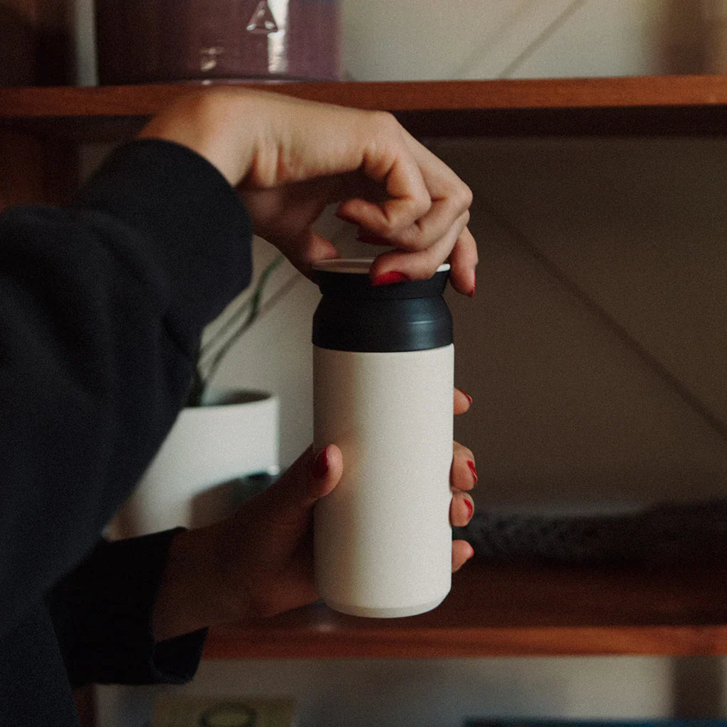 Kinto White Travel Tumbler 350ml at Garian Lifestyle Select Store