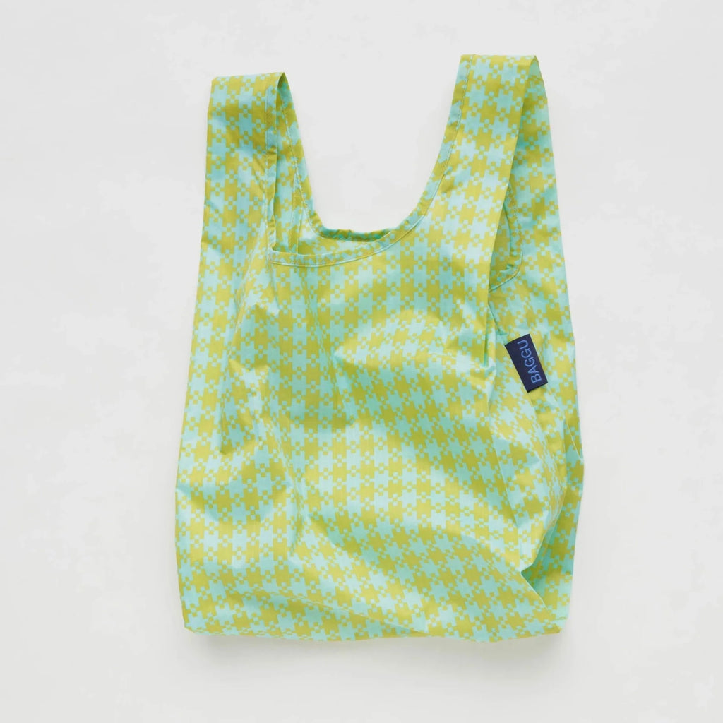 Baby Baggu - Mint Pixel Gingham | Garian