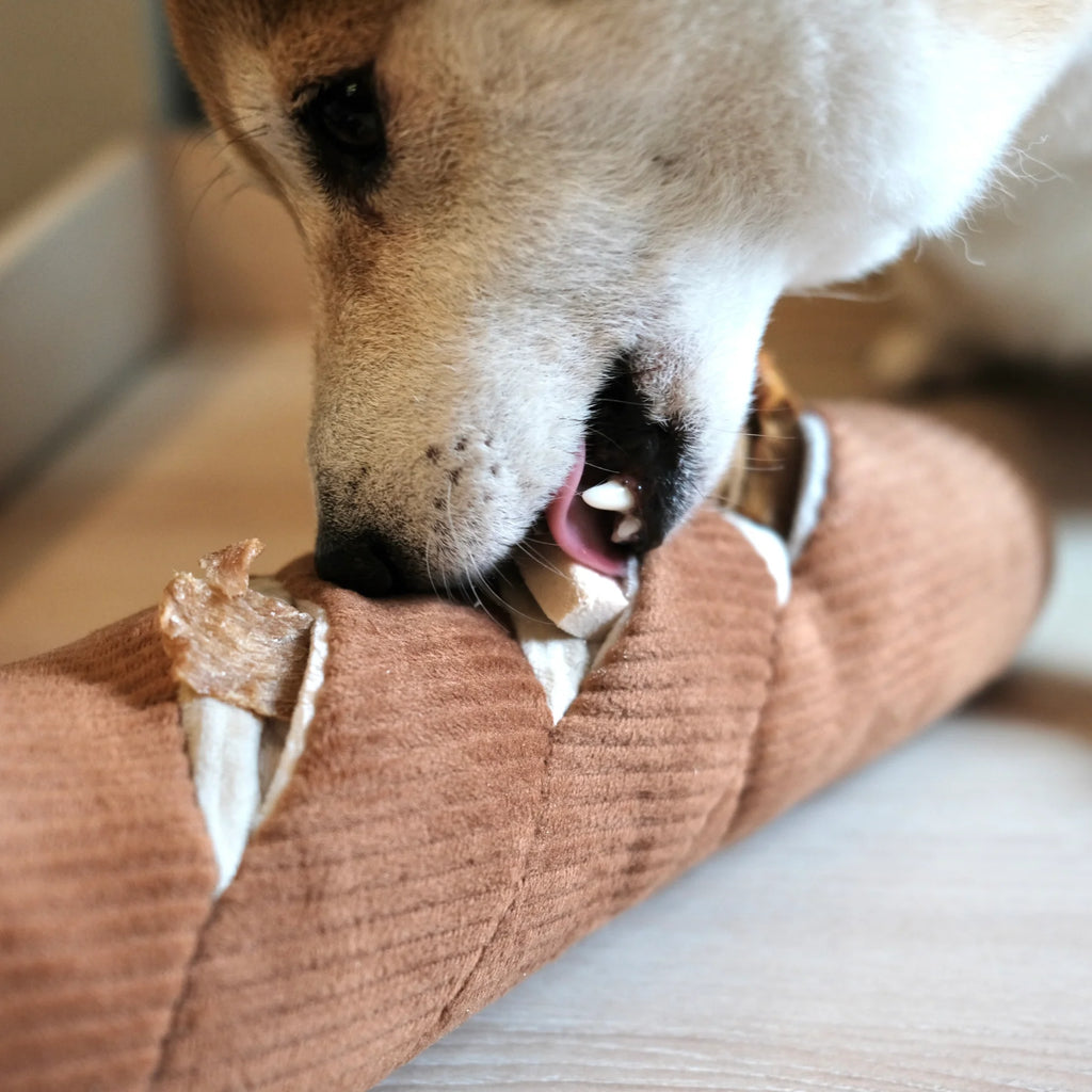 Lambwolf BAGUETTE with Enrichment Pockets and Squeaky Pet Toy at Garian Hong Kong