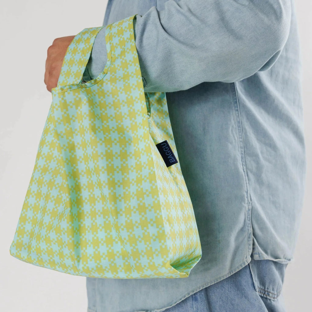 Baby Baggu - Mint Pixel Gingham | Garian