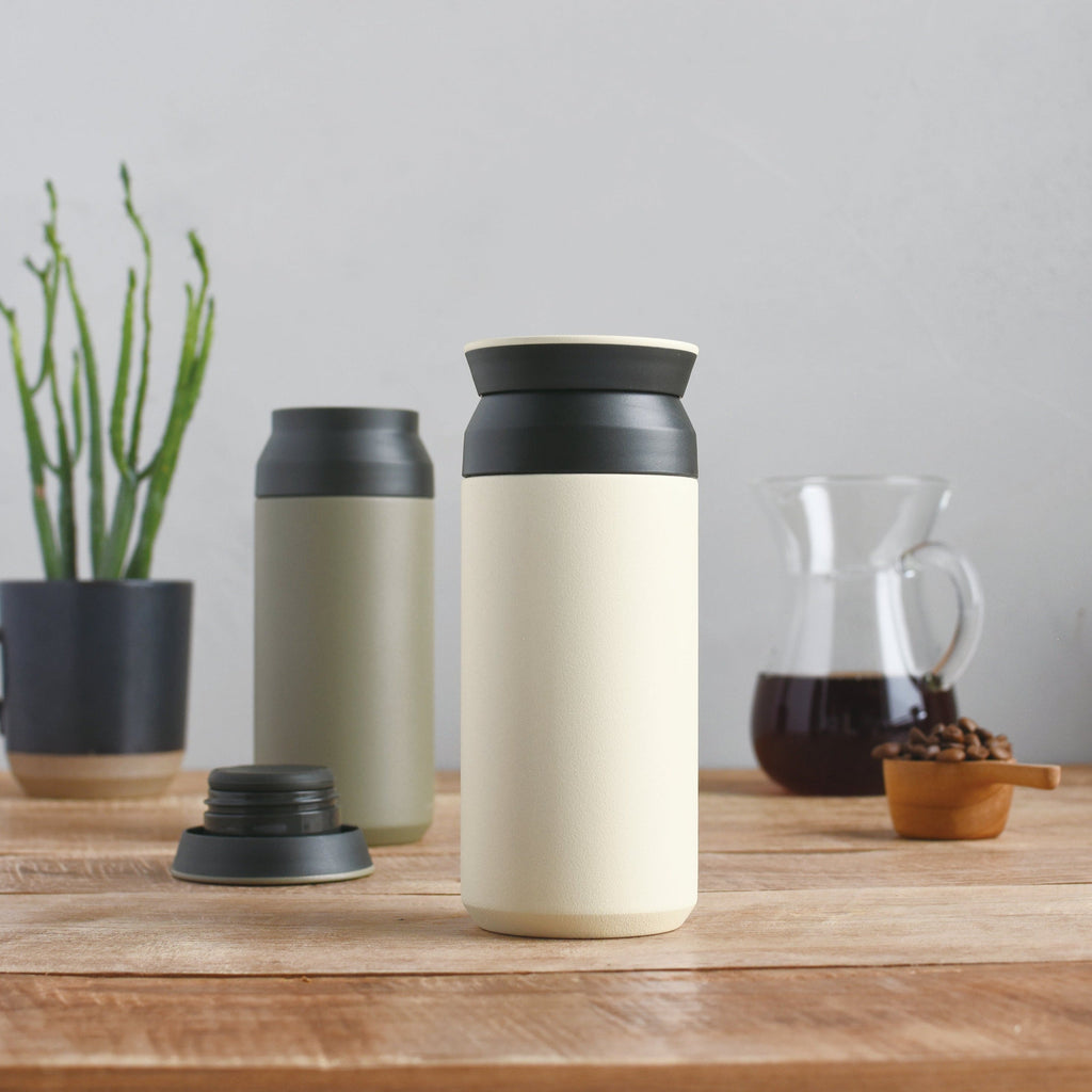 Kinto White Travel Tumbler 350ml at Garian Lifestyle Select Store