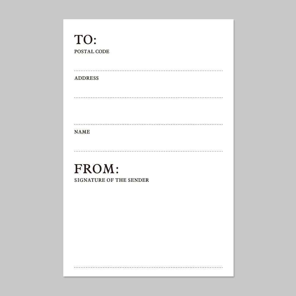 Address Label | Paper & Cards Studio