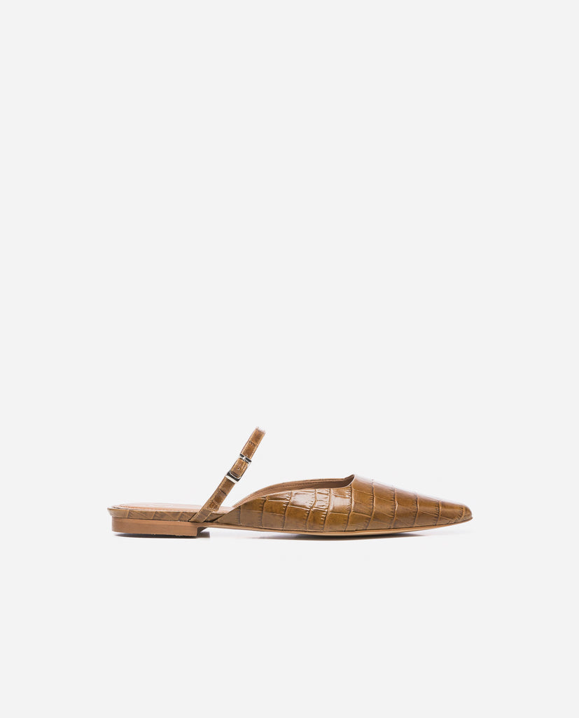 Dolores Cognac Croco Leather | Garian 