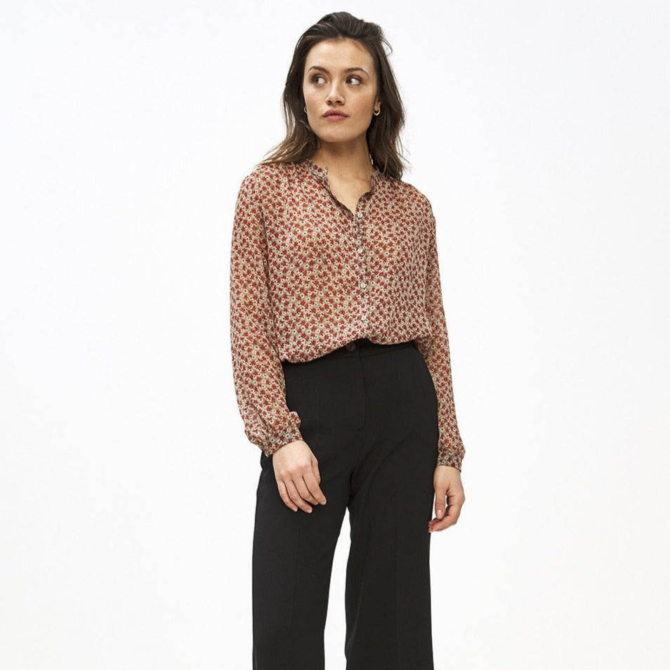 By-Bar Cato Small Flower Blouse｜ Garian Hong Kong Lifestyle Concept Store