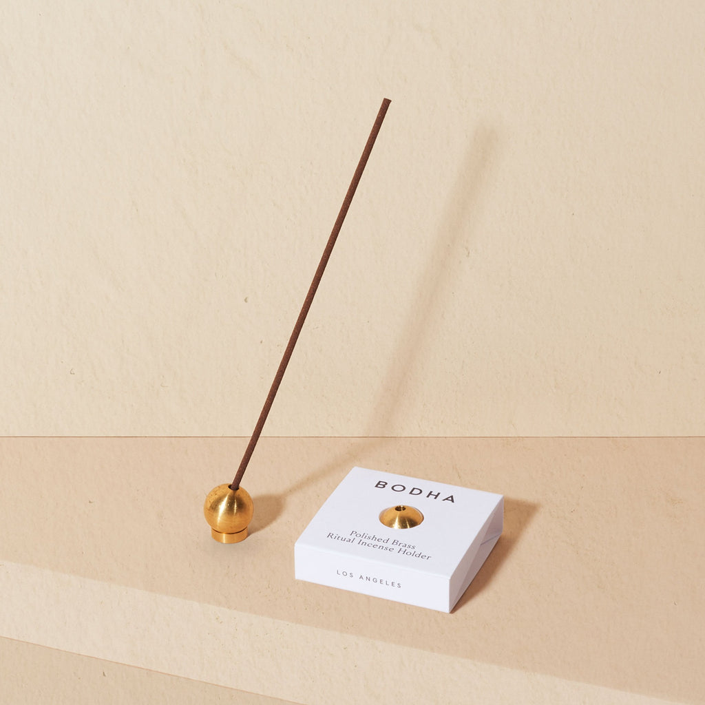 Bodha Ritual Incense Holder - Polished Brass | Bodha | Garian Hong Kong Lifestyle Concept Store