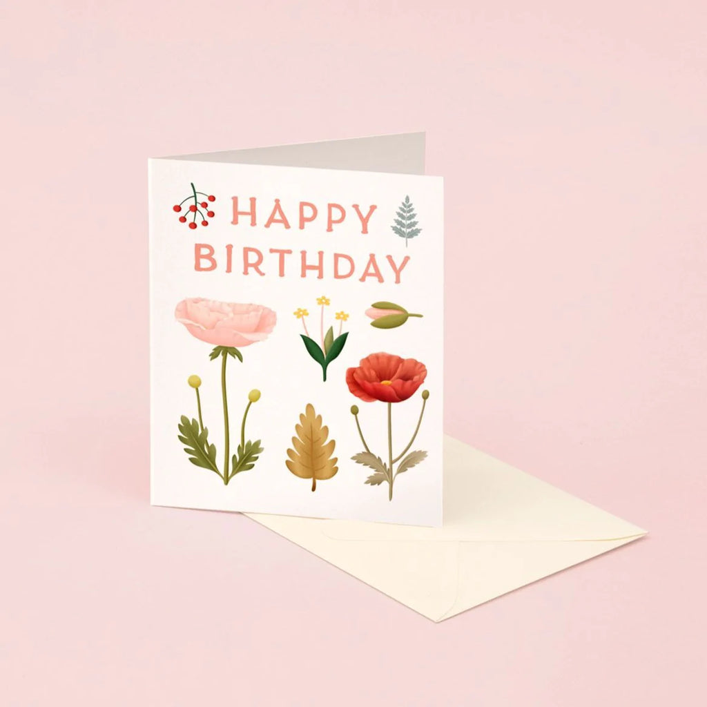 FORAGED BLOOMS BIRTHDAY | Paper & Cards Studio