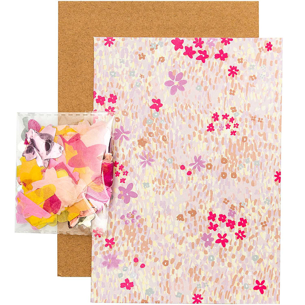 Pink Flower DIY Card | Paper & Cards Studio