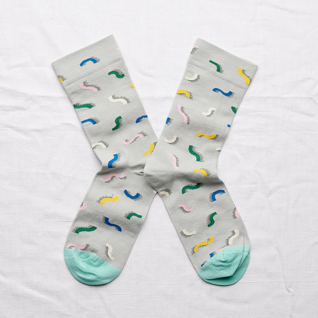 Bonne Maison Socks Celadon Spaghetti | Garian Hong Kong Lifestyle Concept Store