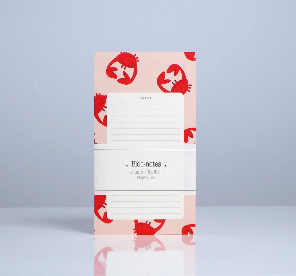 Crabes Block Note Pad | Paper & Cards Studio