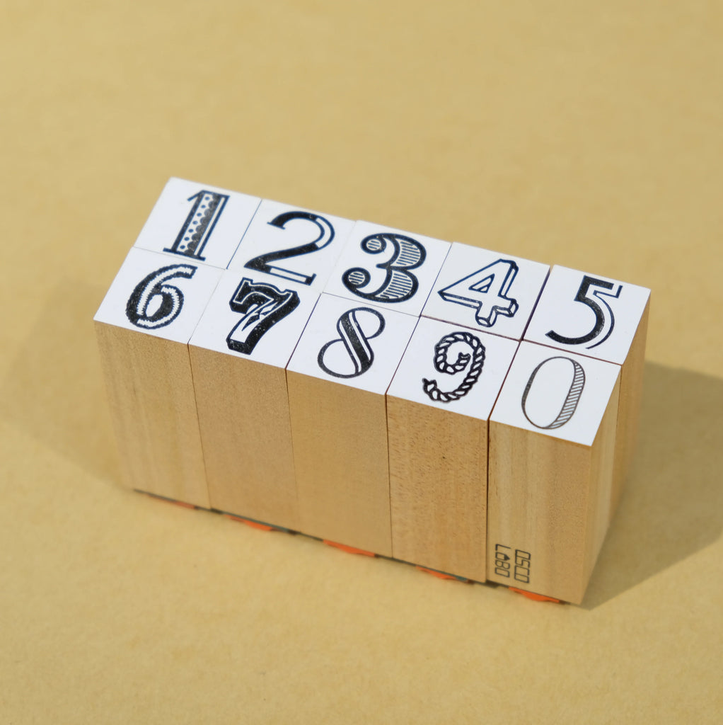 Numbers Stamp | Paper & Cards Studio