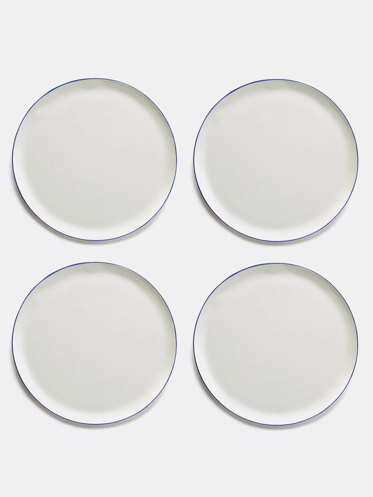 Feldspar Set of 4 Cobalt Dinner Plates | Garian Hong Kong Lifestyle Concept Store