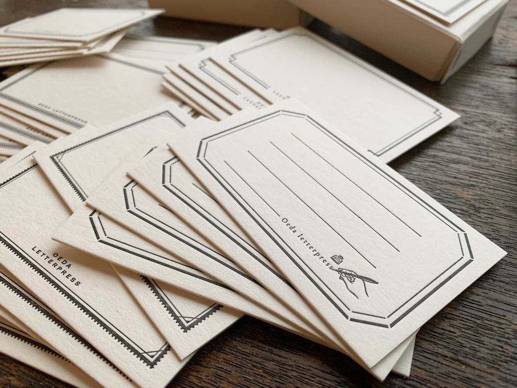 Letterpress Frame Card Box | Paper & Cards Studio