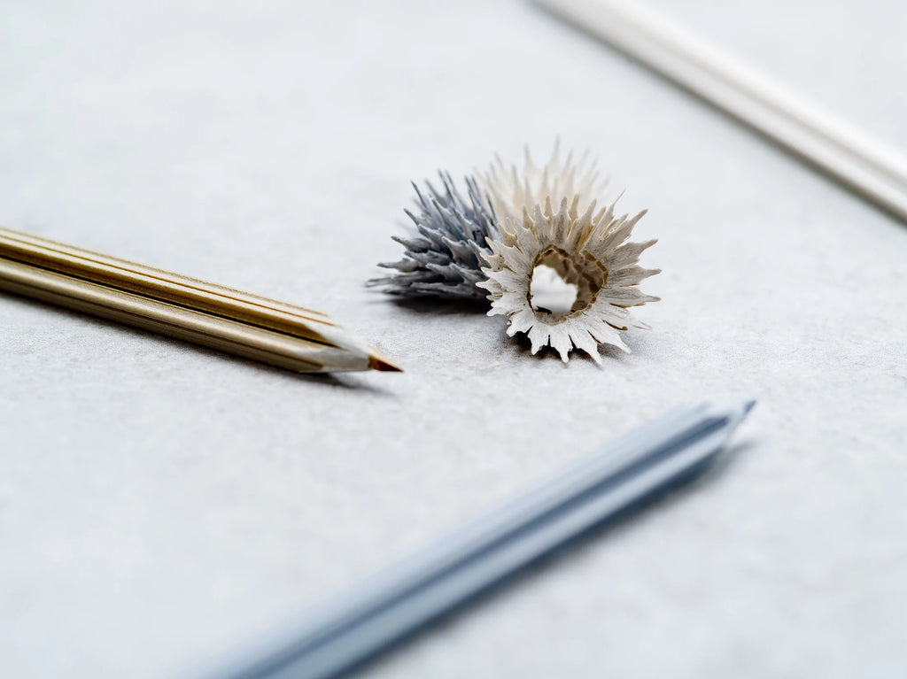 Snow Coloured Pencils with Sharpener | Paper & Cards Studio