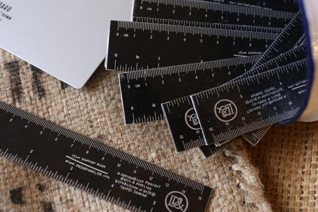 D&L Black Ruler | Paper & Cards Studio