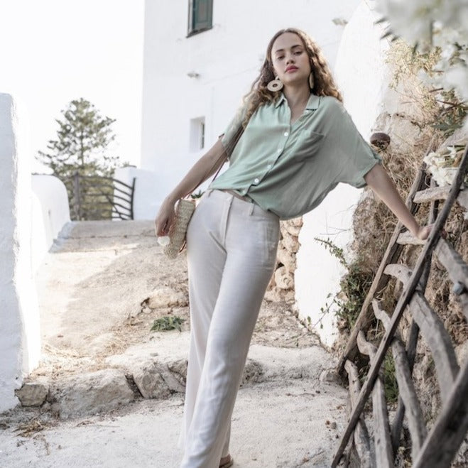 SUNAD Karoo Menta Shirt | Garian 