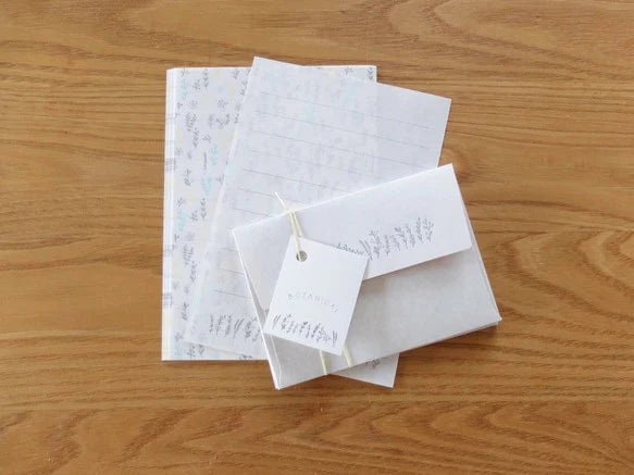 Mini Botanical Letter Set | Paper & Cards Studio