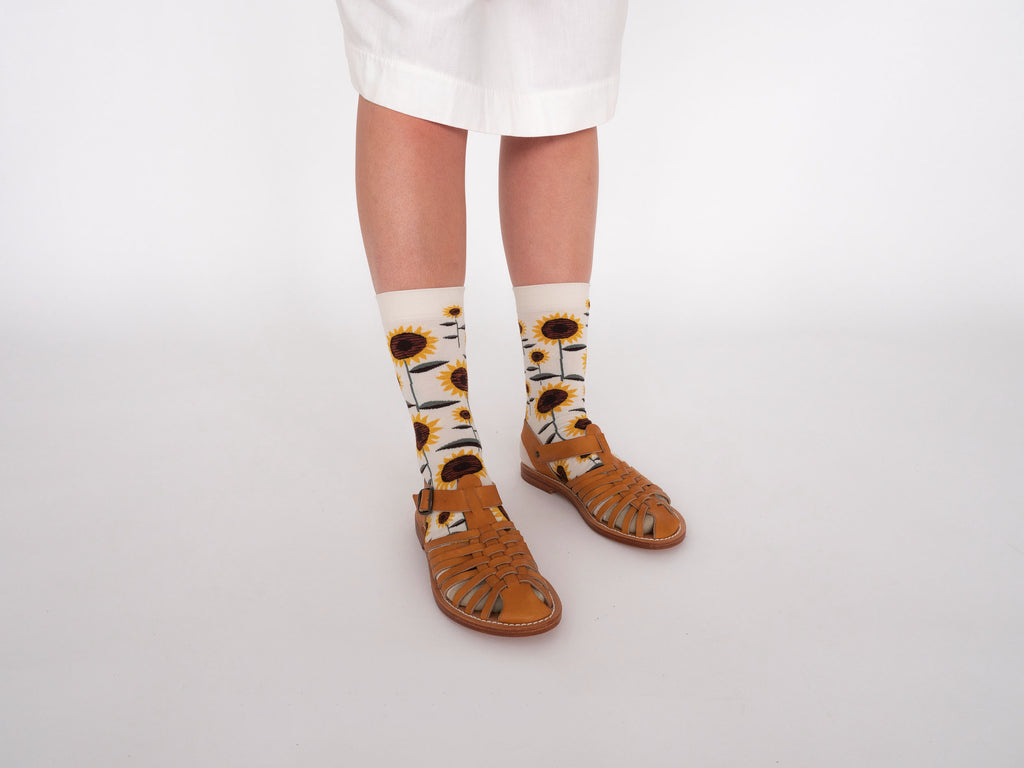 Bonne Maison Socks Natural Sunflower | Garian Hong Kong Lifestyle Concept Store