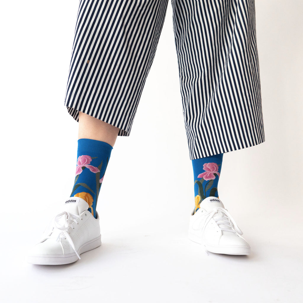 Bonne Maison Socks Cobalt Iris | Garian Hong Kong Lifestyle Concept Store