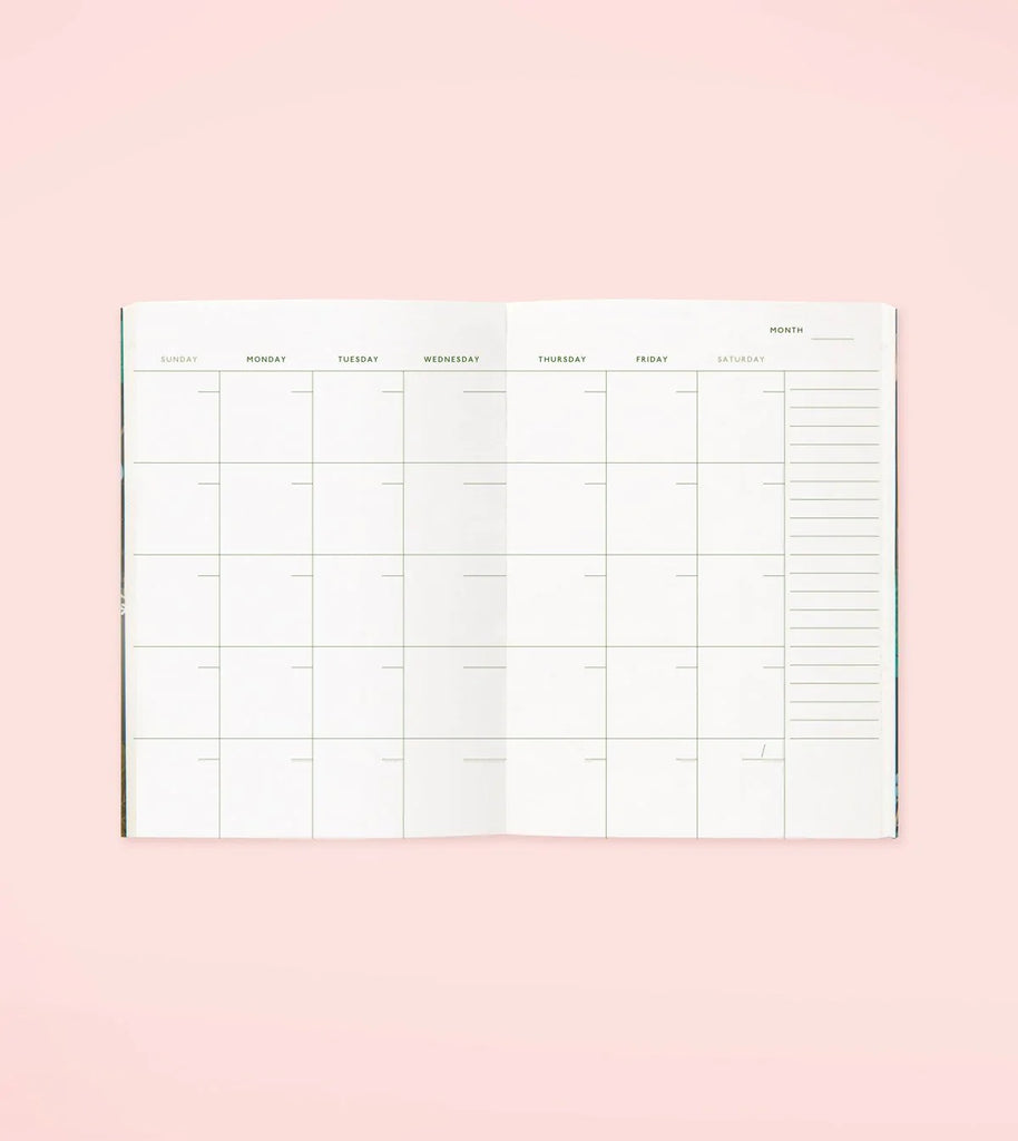 Botanical Pocket Planner - Beige | Paper & Cards Studio