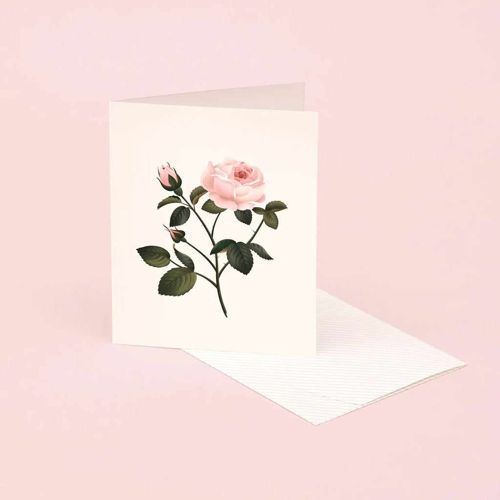 Botanical Scented Card - Rose | Paper & Cards Studio