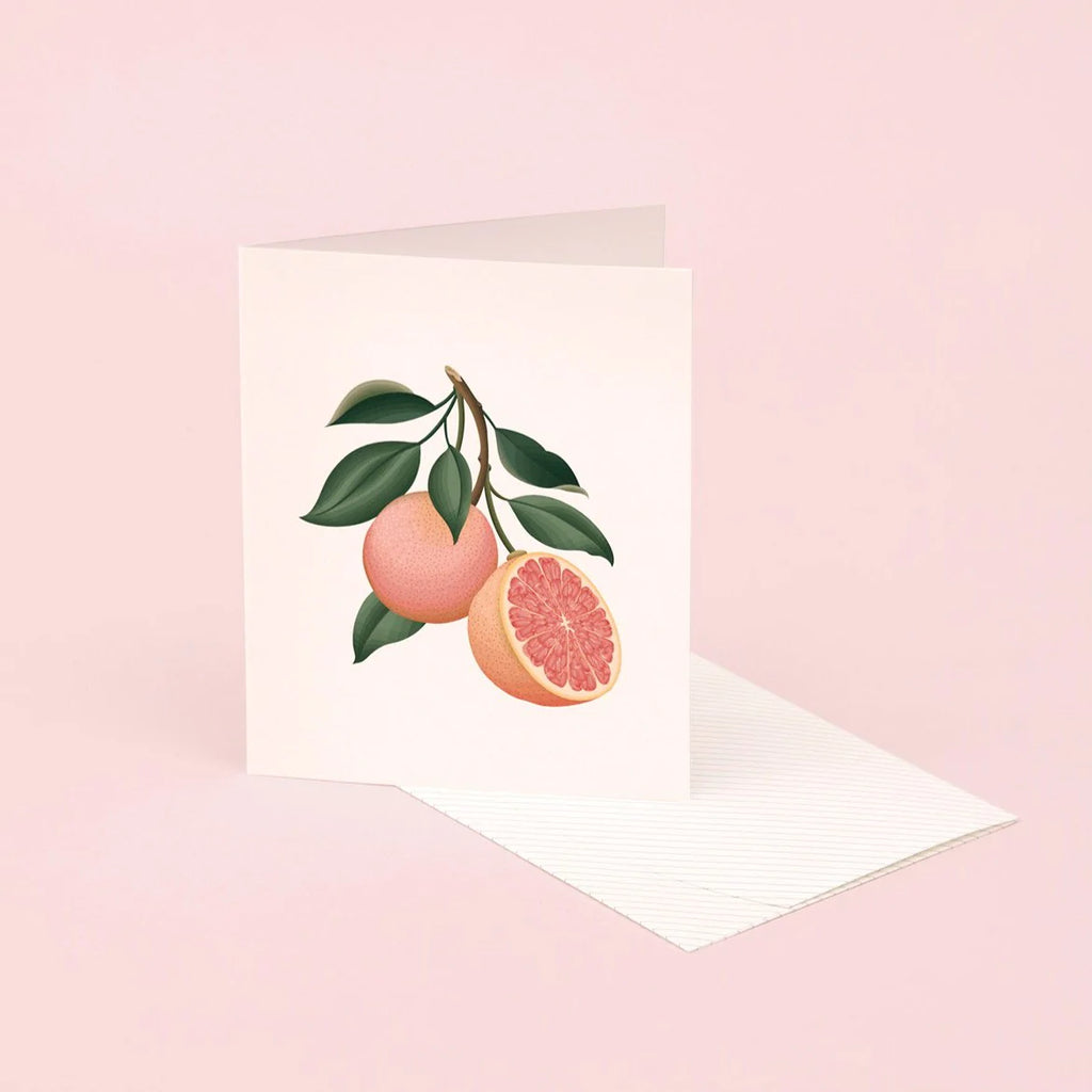 Botanical Scented Card - Grapefruit | Paper & Cards Studio