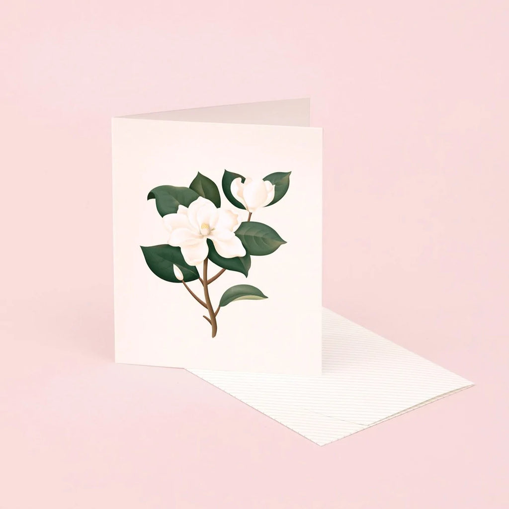 Botanical Scented Card - Magnolia | Paper & Cards Studio