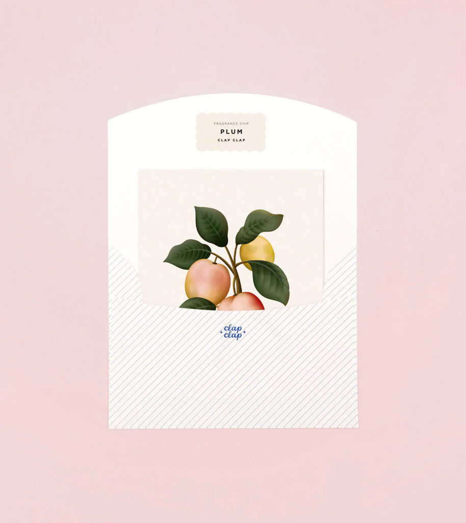 Botanical Scented Card - Plum | Paper & Cards Studio