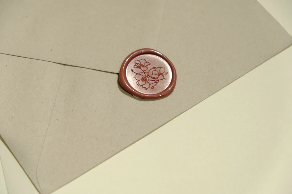 Poppy Wax Seals | Paper & Cards Studio