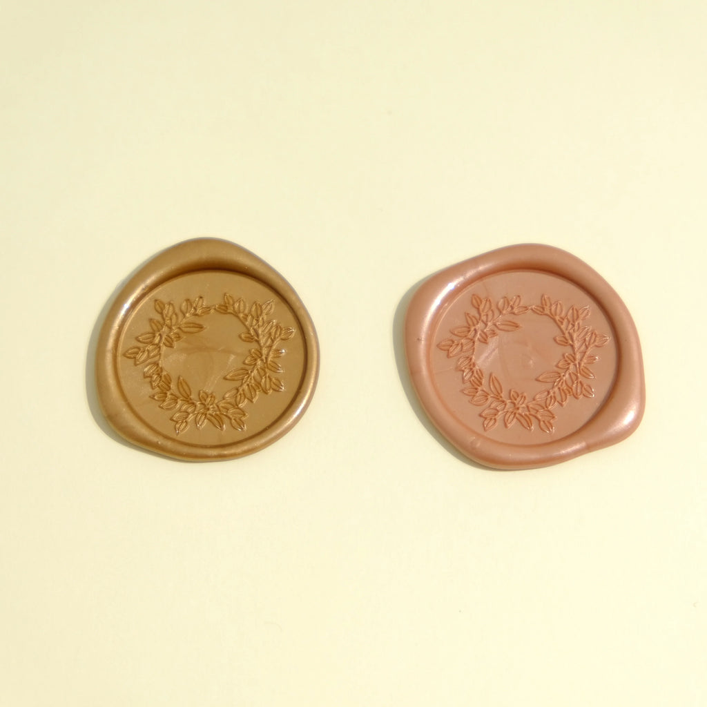 Salal Wreath Wax Seals | Paper & Cards Studio