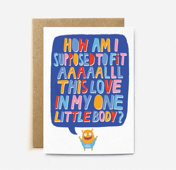 Little Body Card | Paper & Cards Studio