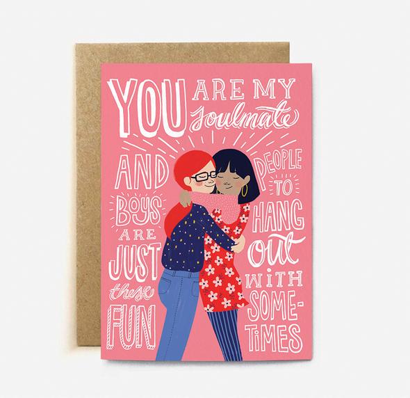 Soulmates Card | Paper & Cards Studio