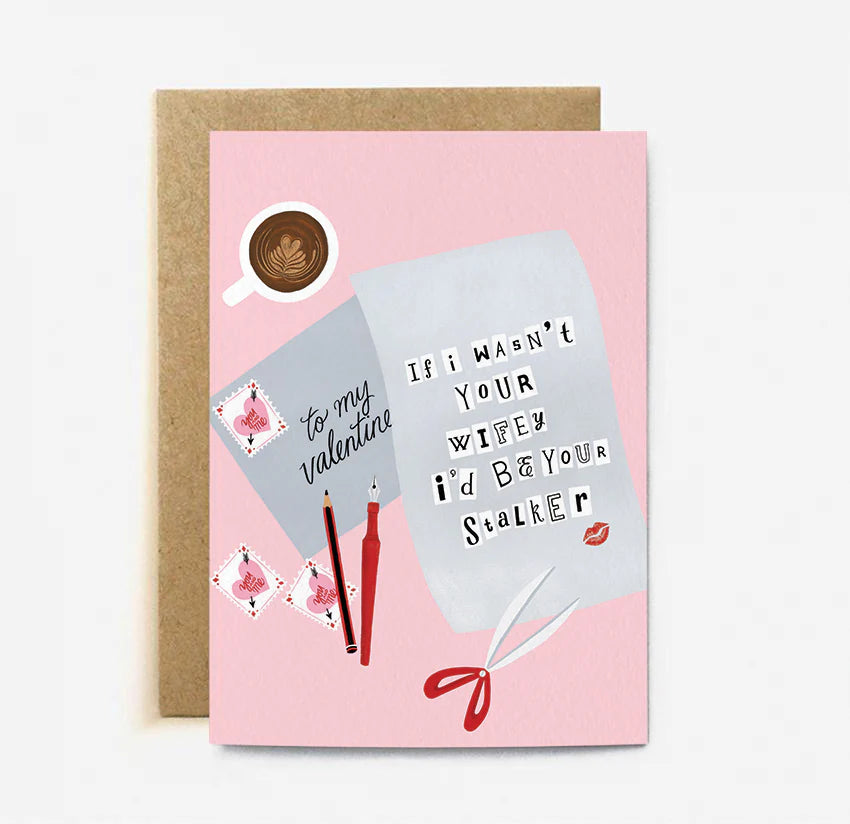 Wifey Stalker Card | Paper & Cards Studio