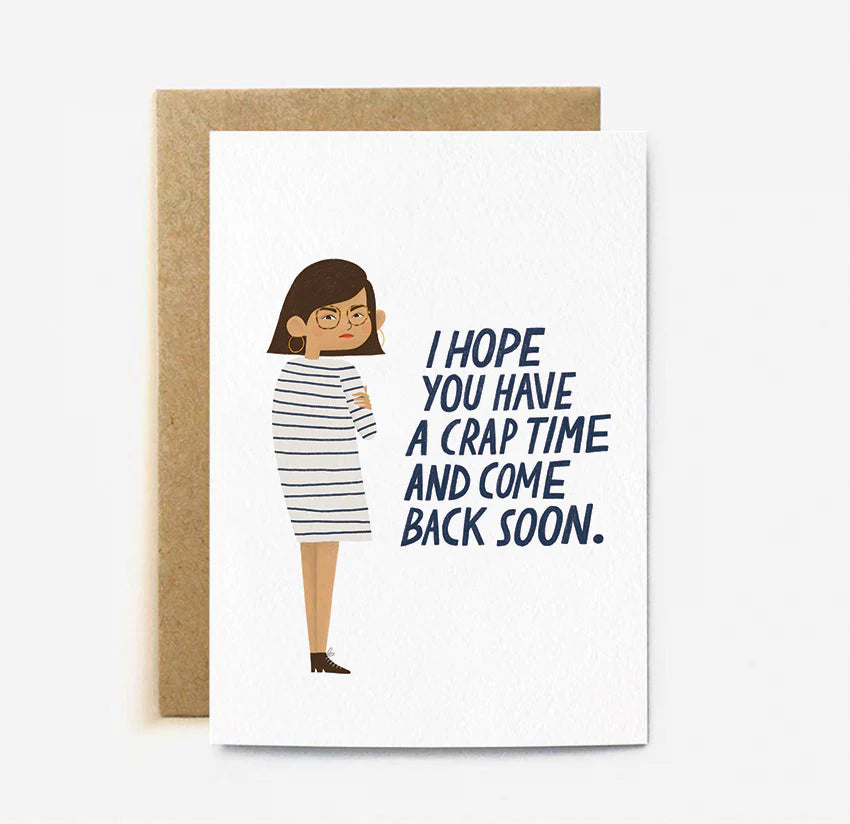 Crap Time Card | Paper & Cards Studio