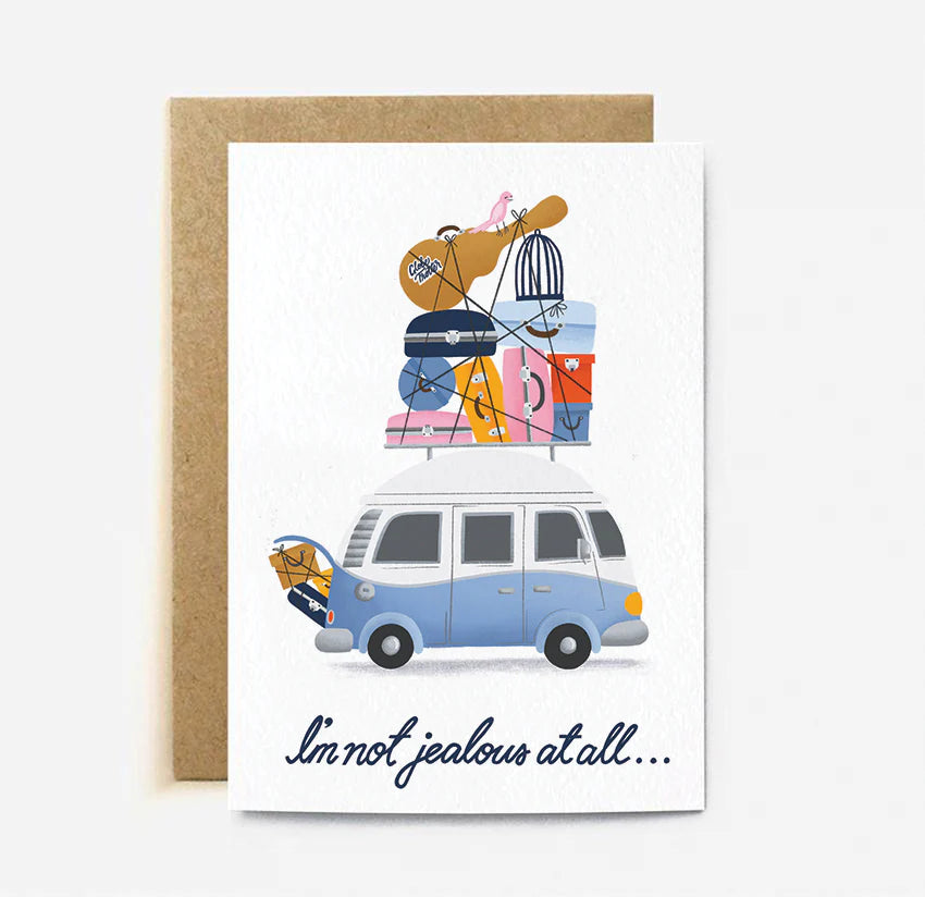 Not Jealous Card | Paper & Cards Studio