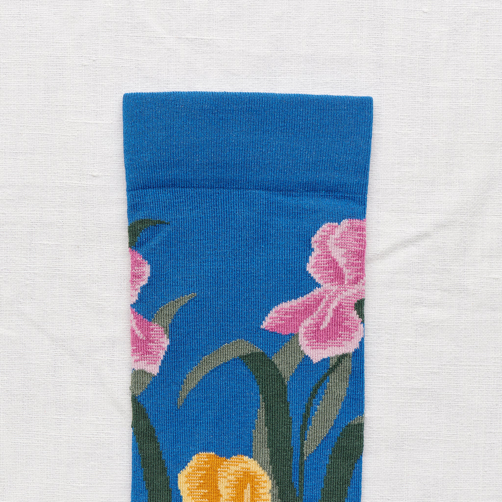 Bonne Maison Socks Cobalt Iris | Garian Hong Kong Lifestyle Concept Store