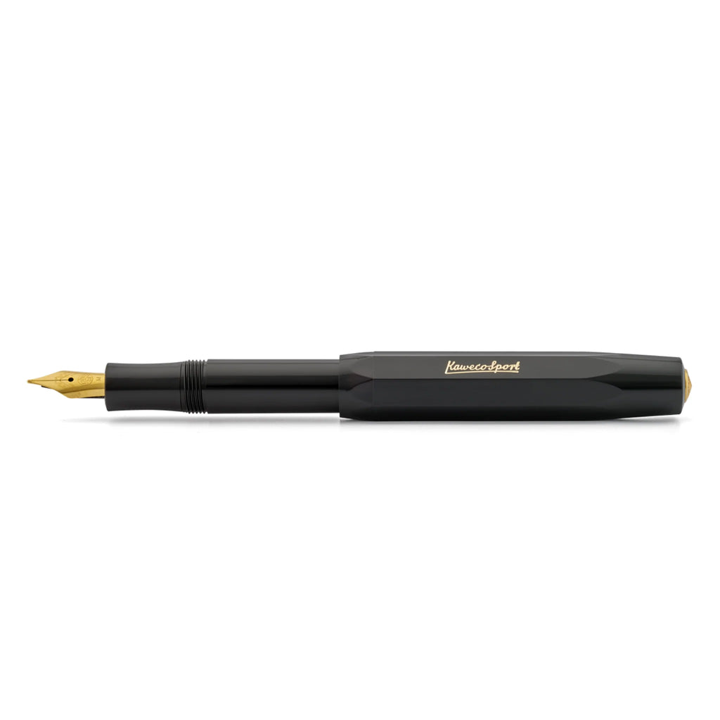 Kaweco Classic Sport Fountain Pen - Black | Paper & Cards Studio