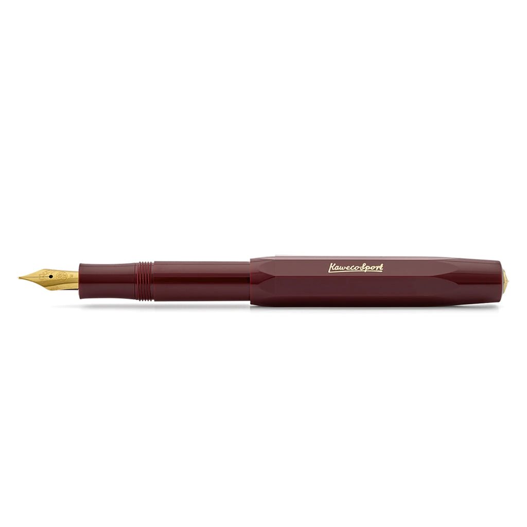 Kaweco Classic Sport Fountain Pen - Bordeaux | Paper & Cards Studio