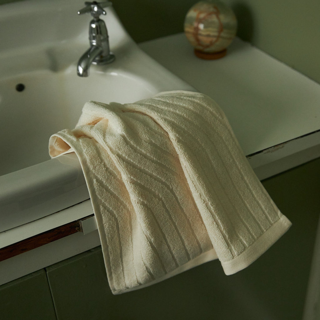 Virginia Hand Towel in Ivory | Baina | Garian Hong Kong Lifestyle Concept Store