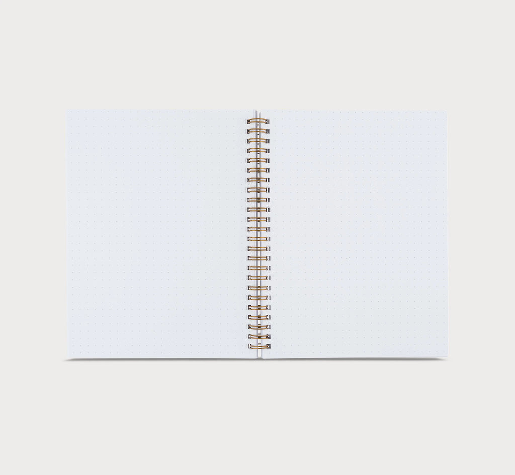 Appointed Dot Grid Workbook in Sage Green | Paper & Cards Studio