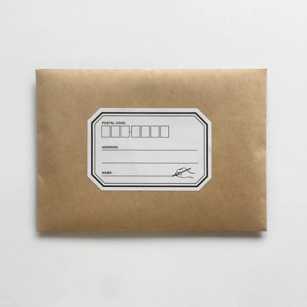 Address Label with Pen Design | Paper & Cards Studio