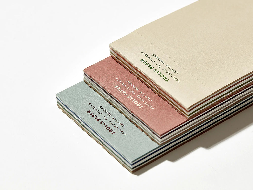 Caprice Memo Pad - Beige | Paper & Cards Studio