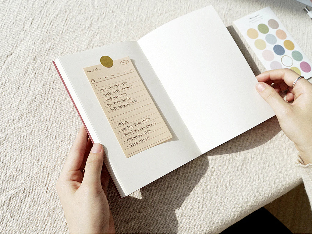 Plain Memo Pad - Weekly Memo | Paper & Cards Studio