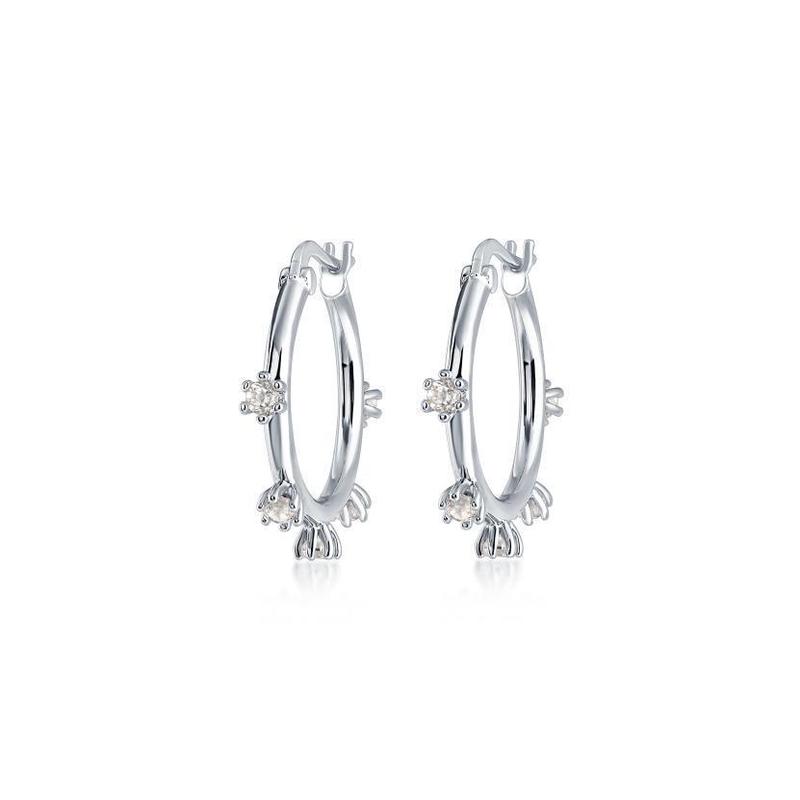 Adele Spike Hoop Earrings | Garian 