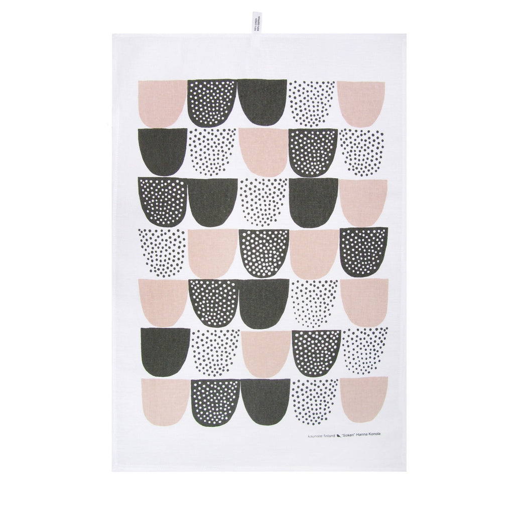 Kauniste Pink Sokeri Kitchen Towel | Garian 